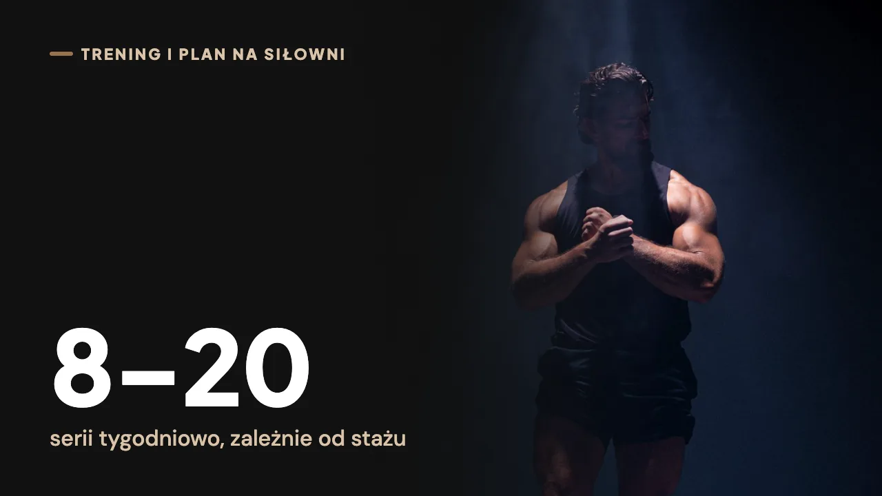 Ile serii na klatę w tygodniu? Tabela i plan 2x w tygodniu