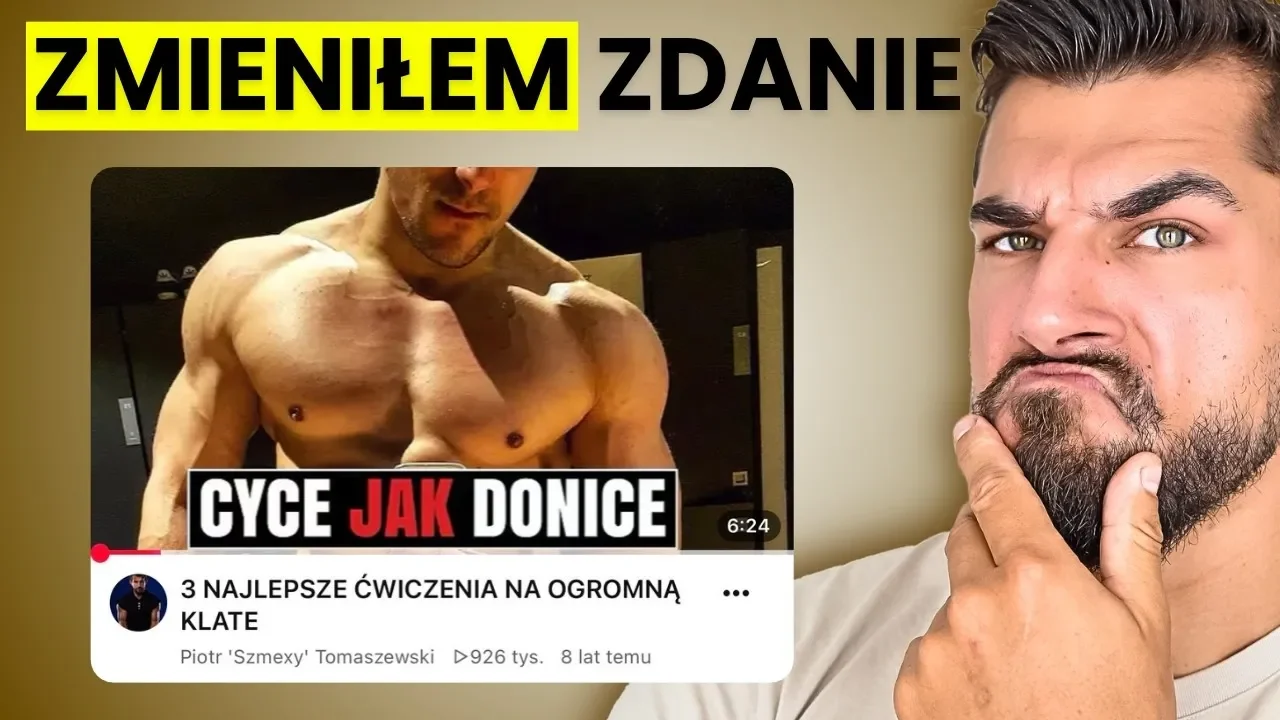 Miniatura mojego filmu: 3 najlepsze ćwiczenia na klatę, 8 lat później zmieniłem zdanie