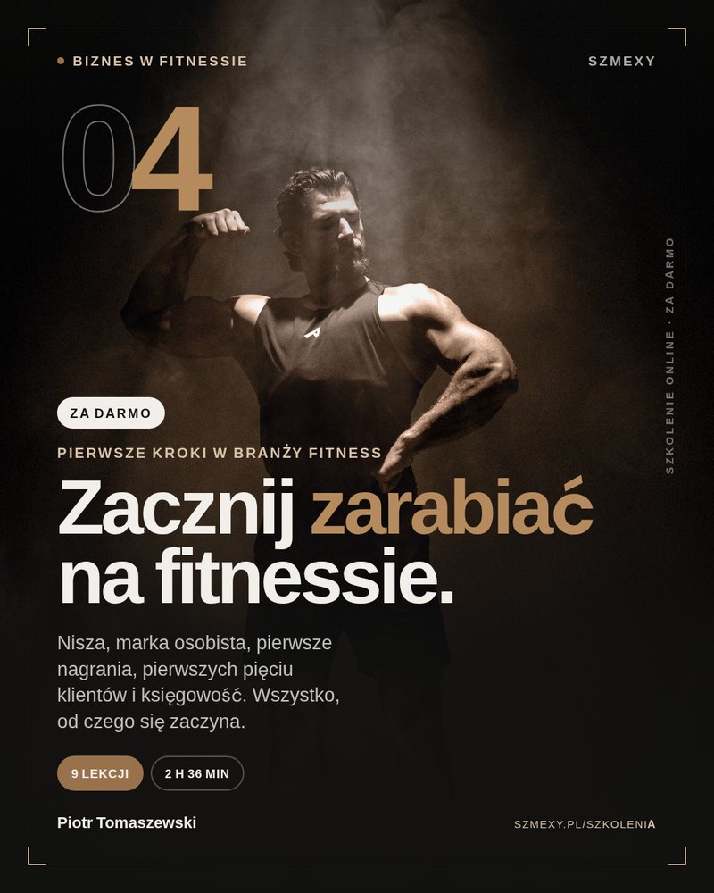Okładka: Pierwsze kroki w branży fitness